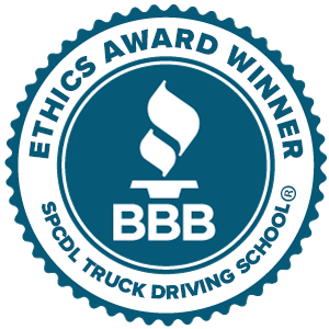 bbb ethics award winner spcdl truck driving school cdl training